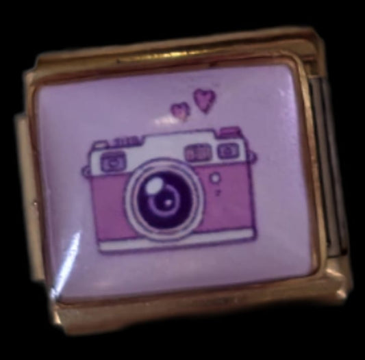 Italian charm macchinetta fotografica