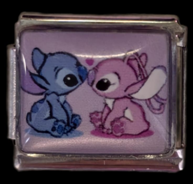 Italian charm stitch& angel